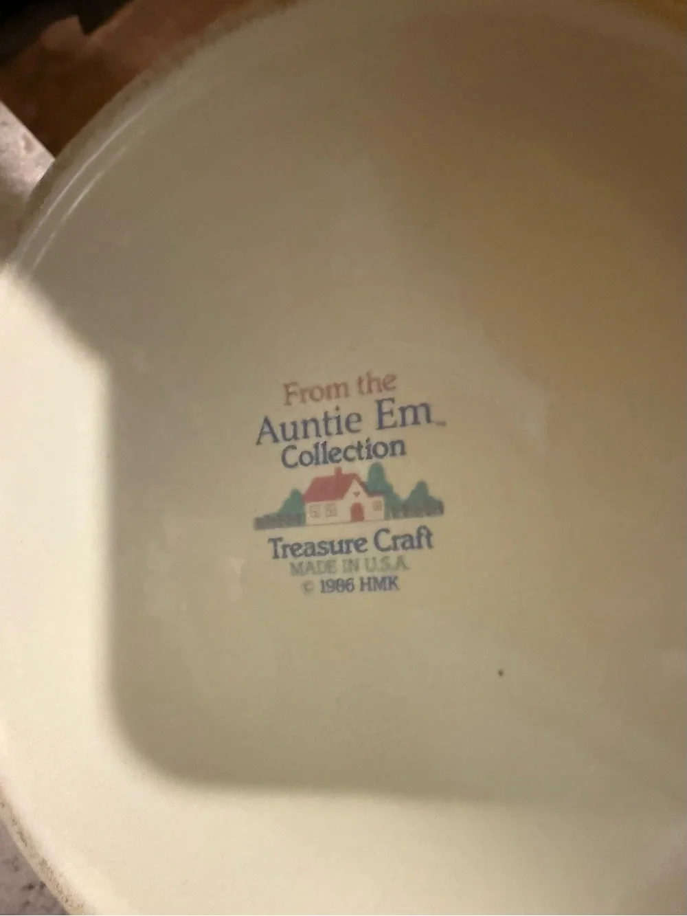 Vintage Treasure Craft Auntie ‘Em Canisters Heart to Heart pattern